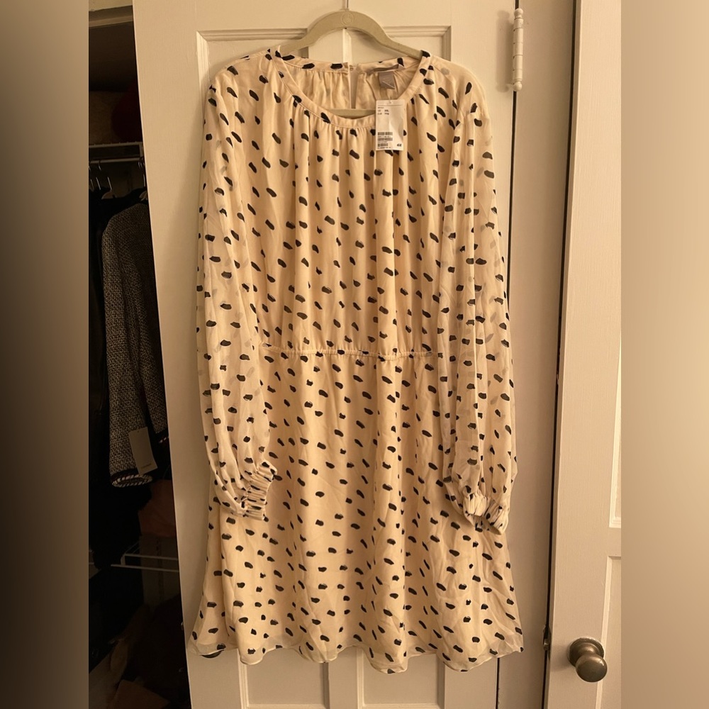 H&M silk dress.